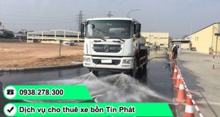 Cho thuê xe bồn rửa đường TPHCM
