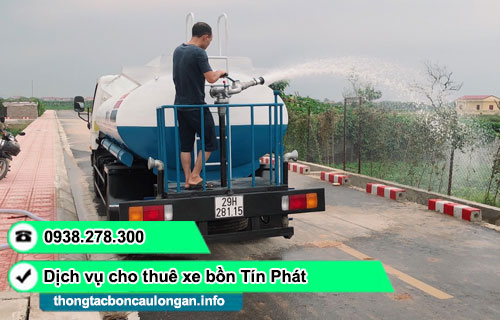 Cho thuê xe bồn tưới cây TPHCM