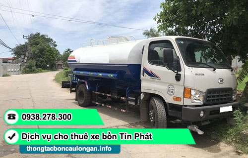 Cho thuê xe chở nước sạch TPHCM